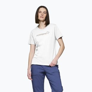 Koszulka damska NORRONA Cotton Viking pure white
