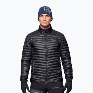 Kurtka puchowa męska NORRONA Trollveggen Down800 Super Light caviar black