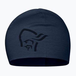 Czapka zimowa NORRONA PureUll 180 Beanie indigo night