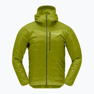 Kurtka przeciwwiatrowa męska NORRONA Faketind Aero60 Zip Hood golden lime