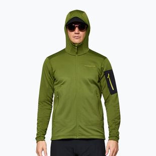 Bluza trekkingowa męska NORRONA Falketind Warm2 Stretch Hood pesto