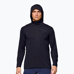 Bluza trekkingowa męska NORRONA Falketind Warm1 Hood caviar black