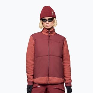Bluza polarowa męska Norrona Tamok Warm3 cowhide/port