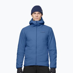Kurtka ocieplana męska NORRONA Femund Thermo60 Zip Hood dark blue