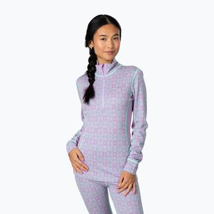 Bluza termoaktywna damska KARI TRAA Rose Half Zip lily