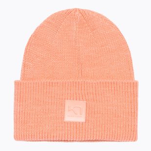 Czapka zimowa damska KARI TRAA Kyte Beanie peach bloom