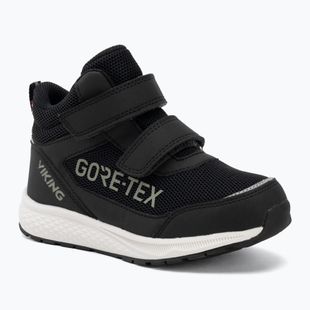 Buty dziecięce Viking Footwear Bouncy Mid 2V Gore-Tex black