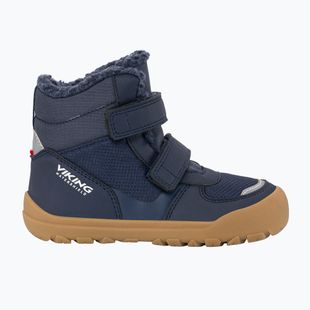 Śniegowce barefoot dziecięce Viking Footwear Rowan Barefoot Warm Waterproof 2V navy