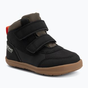 Buty barefoot dziecięce Viking Aspen Barefoot Mid 2V Waterproof black