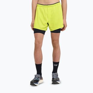 Spodenki do biegania męskie Ciele Athletics DLY 5" Long Brief lime green