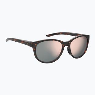 Okulary przeciwsłoneczne damskie Under Armour 0014/G/S S3 havana/rose gold multilayer