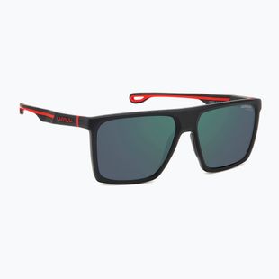Okulary przeciwsłoneczne męskie Carrera 4019/S matte black red/green grey hight contrast anti reflex