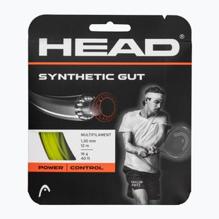 Naciąg tenisowy HEAD Synthetic Gut 12 m yellow