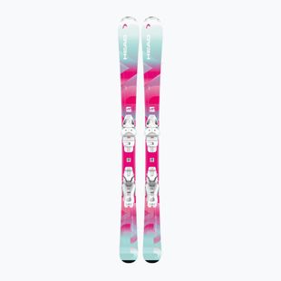 Narty zjazdowe dziecięce HEAD Joy Easy JRS + wiązania Jrs 7.5 GW CA 2025 mint/pink
