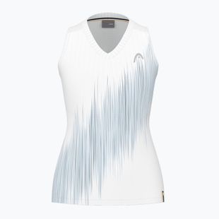 Koszulka tenisowa damska HEAD Performance Koszulka W navy/print perf w