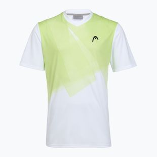 Koszulka tenisowa męska HEAD Topspin print vision m/lime