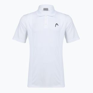 Koszulka tenisowa polo męska HEAD Club 25 Tech Polo white