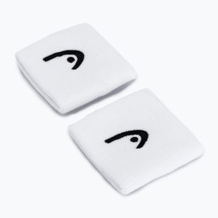 Frotki na nadgarstek HEAD Wristband 2.5" 2 szt. white