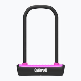 Zapięcie rowerowe OnGuard Neon 8152PN U-Lock black/pink