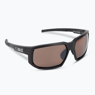 Okulary przeciwsłoneczne Bliz Arrow Polarized matt black/brown silver mirror