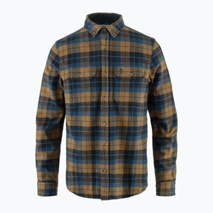 Koszula męska Fjällräven Singi Heavy Flannel dark navy/buckwheat brown