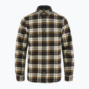 Koszula męska Fjällräven Singi Heavy Flannel chalk white/dark navy