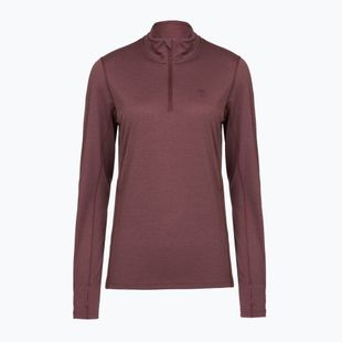Bluza trekkingowa damska Fjällräven Abisko Day Hike Half Zip port