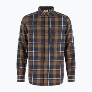 Koszula męska Fjällräven Fjällglim Regular wood brown/black oak