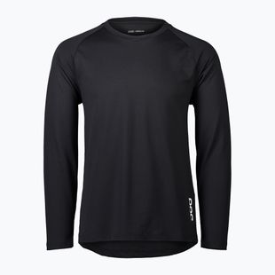 Longsleeve rowerowy męski POC DH Jersey carbon black