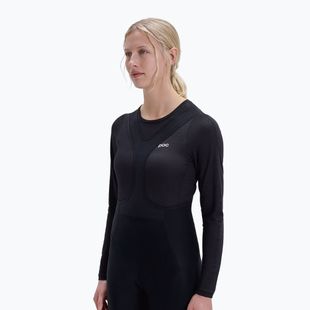 Longsleeve rowerowy damski POC Layer Mid Jersey uranium black