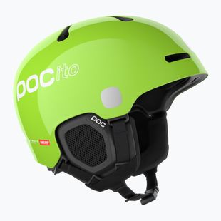 Kask narciarski dziecięcy POC POCito Fornix MIPS fluorescent yellow/green