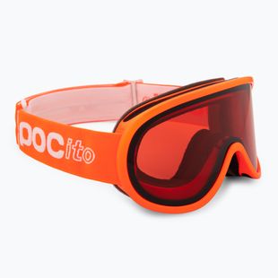 Gogle narciarskie dziecięce POC POCito Retina Jr S2 fluorescent orange/partly sunny light orange