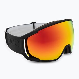 Gogle narciarskie POC Zonula uranium black/partly sunny orange/cloudy coral