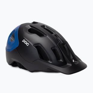 Kask rowerowy POC Axion uranium black/opal blue metallic/matt