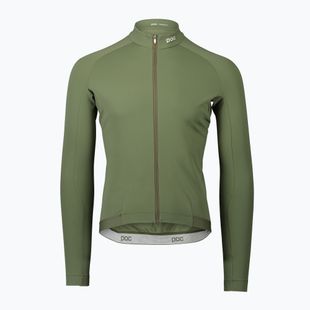 Longsleeve rowerowy męski POC Ambient Thermal Jersey epidote green