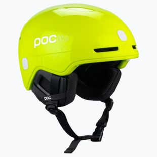 Kask narciarski dziecięcy POC Pocito Obex MIPS Jr fluorescent yellow/green
