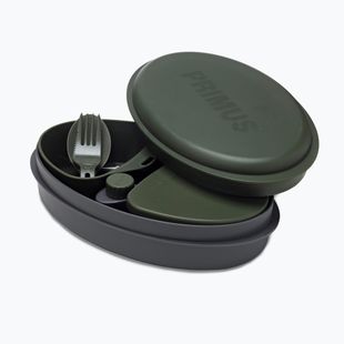 Zestaw naczyń turystycznych Primus Meal Set green