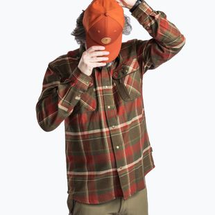 Koszula męska Pinewood Cornwall d.green/d.copper