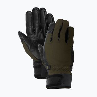 Rękawiczki trekkingowe męskie Pinewood Furudal Hunters Glove mossgreen/black