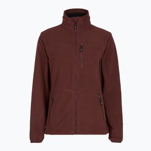 Bluza trekkingowa damska Pinewood Finnveden Fleece earth plum