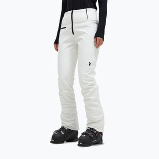 Spodnie narciarskie damskie Peak Performance High Stretch off white
