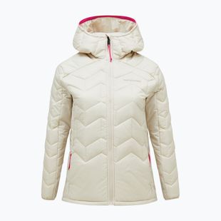 Kurtka ocieplana damska Peak Performance Elevate Liner Hood sand fog