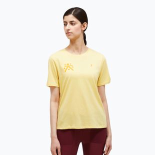 Koszulka damska Peak Performance Explore Graphic mellow yellow
