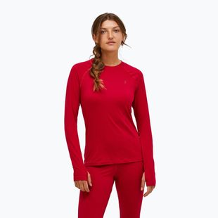 Bluza termoaktywna damska Peak Performance Spirit Crew tech burgundy