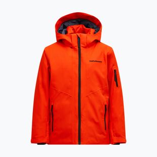 Kurtka narciarska dziecięca Peak Performance JR Maroon Insulated solar burst