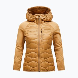 Kurtka puchowa damska Peak Performance Helium Hybrid Down Jacket Sierra Sand