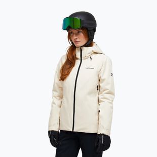 Kurtka narciarska damska Peak Performance Anima Insulated sand fog