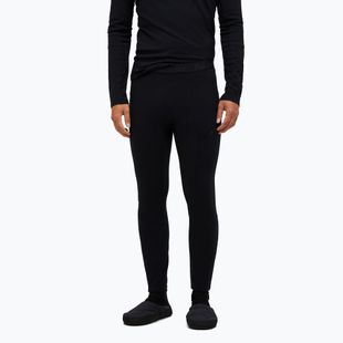 Spodnie termoaktywne męskie Peak Performance Magic 7/8 Johns Long Wool-Blend Baselayer black/black