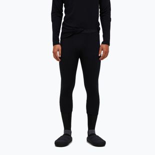Spodnie termoaktywne męskie Peak Performance Magic 3/4 Johns Long Wool-Blend Baselayer black/black