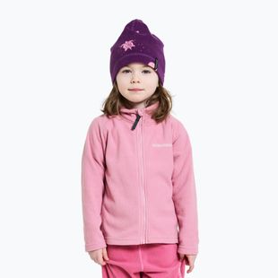 Bluza polarowa dziecięca Didriksons Monte Fz light heather pink
